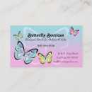 Recherche de papillon pastel cartes visite Rose
