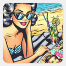 Recherche de magazine autocollants Vintage