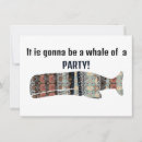 Recherche de baleine invitations Parti