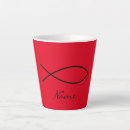 Recherche de symboles chrétiens tasses Jésus