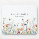 Recherche de fleurs sauvages tapis souris Boho