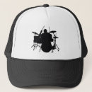 Recherche de tambours casquettes Musique