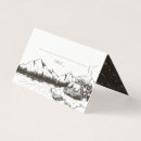 Recherche de mariage rustique cartes visite Montagne