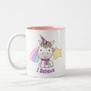 Recherche de licorne arc en ciel tasses Mignon