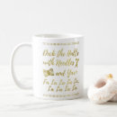 Recherche de pont de noël tasses Typographie