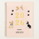Recherche de chien rose bureau fournitures Aquarelle