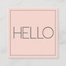 Zoek naar pastelkleuren visitekaartjes Modern