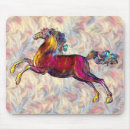 Recherche de art cheval tapis souris Vintage