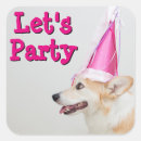 Recherche de anniversaire de corgi autocollants Chiot