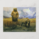 Recherche de ours brun cartes postales Alaska