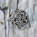 Recherche de peinture numérique badges Abstrait