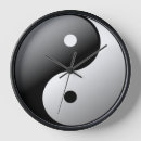 Recherche de ying et yang horloges Solde