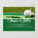 Recherche de clubs de golf cartes postales Golfeur