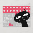 Recherche de chats roses cartes postales Pour enfants