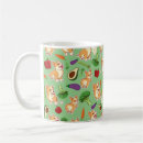Recherche de motif végétal tasses Nourriture