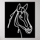 Recherche de black and white posters Equestrian