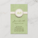 Recherche de dentelle florale cartes visite Cru