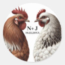 Recherche de poule de coq autocollants Grange