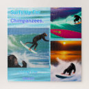 Recherche de chimpanzé puzzles Singe