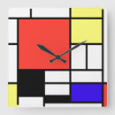 Recherche de piet horloges Mondrian