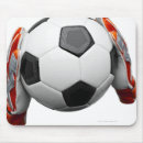Recherche de gardien but tapis souris Le football