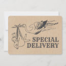 Recherche de stork baby shower invitations Livraison spéciale