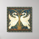 Recherche de cygne vintage art Iris