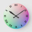 Recherche de couleurs pastel horloges Élégant