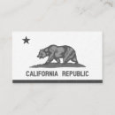 Recherche de la californie cartes visite Drapeau