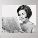 Recherche de lecture femme art Noir et blanc