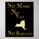Zoek naar maskers posters Sociale afstand