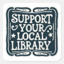 Recherche de mordu autocollants Bibliothécaire