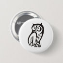 Recherche de hibou badges Illustration
