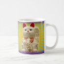 Recherche de neko maneki de café tasses Chats