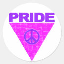 Recherche de triangle rose autocollants Fierté