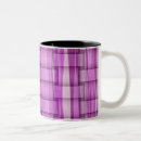 Recherche de rayures violettes tasses Moderne