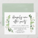 Recherche de bonheur invitations Noir et blanc