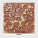 Recherche de poivrons voiture autocollants Pizza