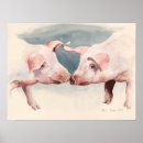 Recherche de porcelets posters Cochons
