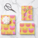 Recherche de fleur géométrique papier cadeau Motif