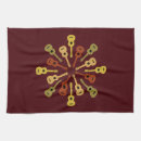 Zoek naar instrument keuken handdoeken Patroon