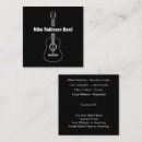 Recherche de music artist cartes visite Moderne