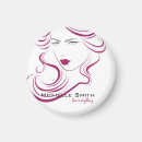 Recherche de coiffure refrigérateur magnets Beauté
