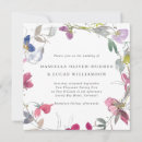 Recherche de pourpres roses mariage invitations Violet