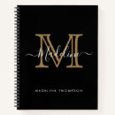 Zoek naar feminine notitieboeken Monogrammed