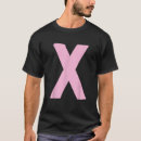 Zoek naar x groot tshirts Letter