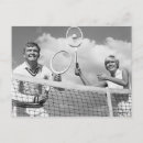 Recherche de tennis cartes postales Noir et blanc