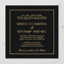 Recherche de style des années 1920 invitations Cru
