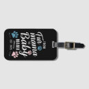 Recherche de voyage de chat bagages étiquettes Chaton