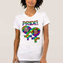 Recherche de symbole féminin tshirts Arc en ciel